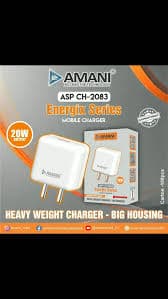AMANI ASP CH 2083 Energix Series 20W Mobile Charger