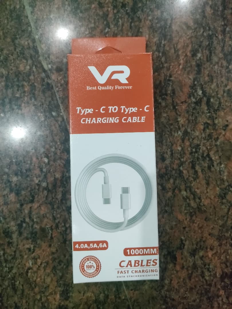VR Type C To Type C Fast Charging Cable image 4