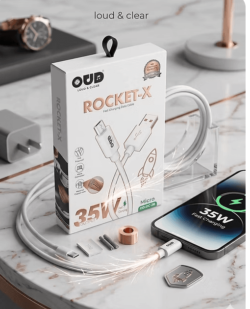 OUD Rocket-X Fast Charging Data Cable