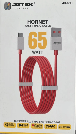 Jbtek Hornet 65w Fast Type-c Cable