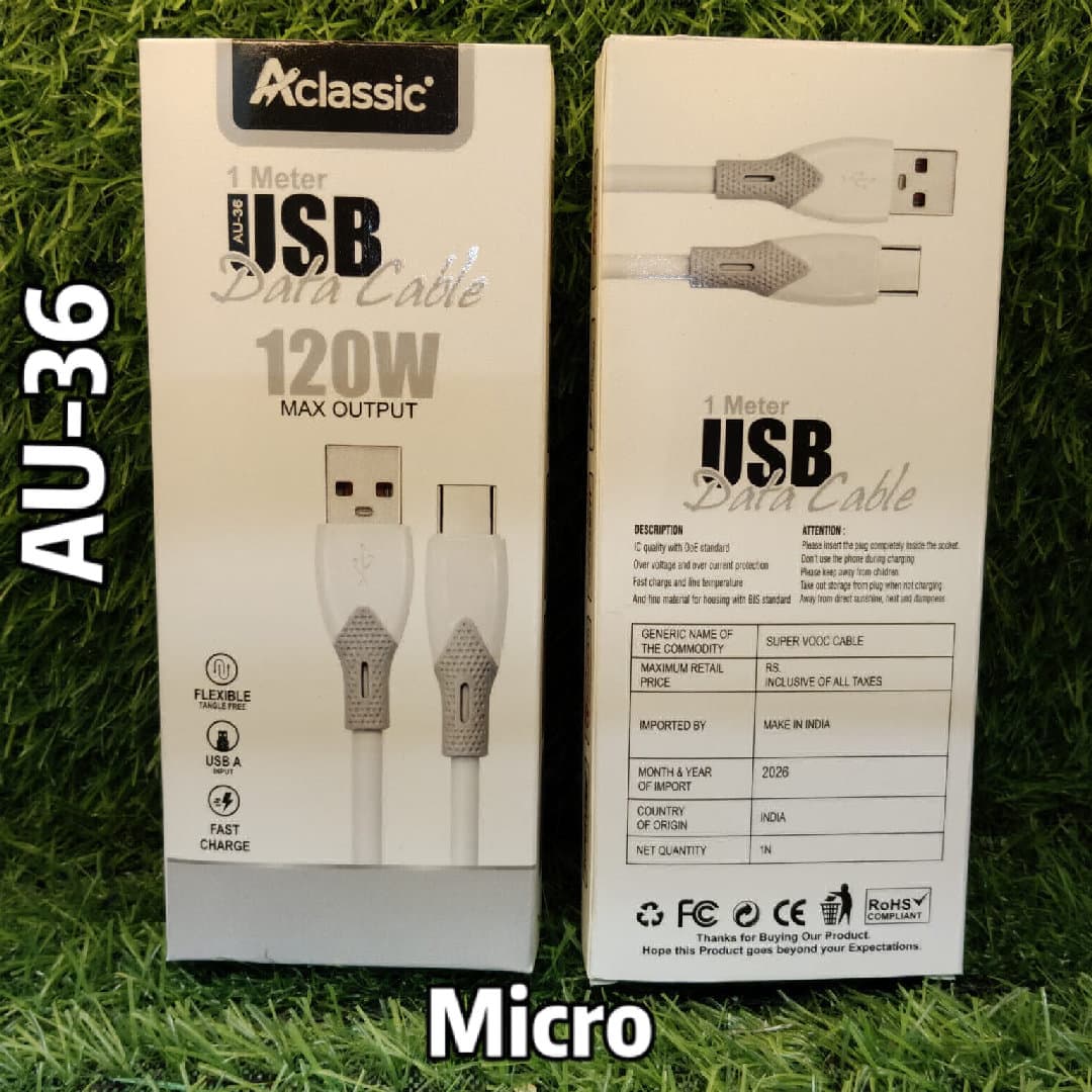 Silicon 120w Micro Cable