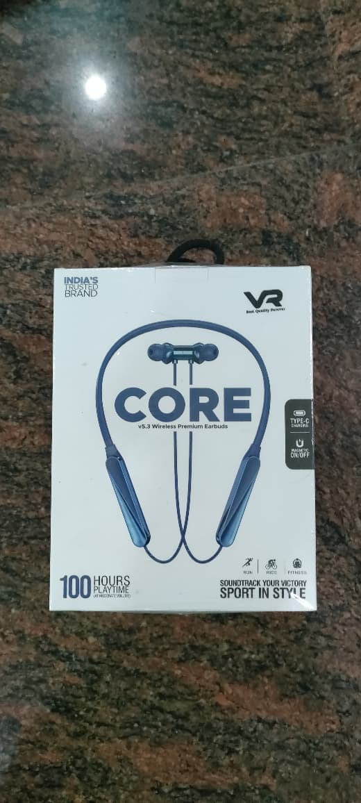 Welcharge CORE Wireless Bluetooth Neckband Earphones
