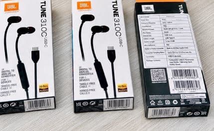 JBL Tune 310C USB-C Wired In-Ear Headphones