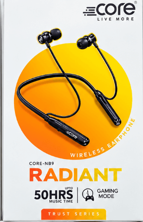 Core NB9 Radiant Wireless Neckband Earphone