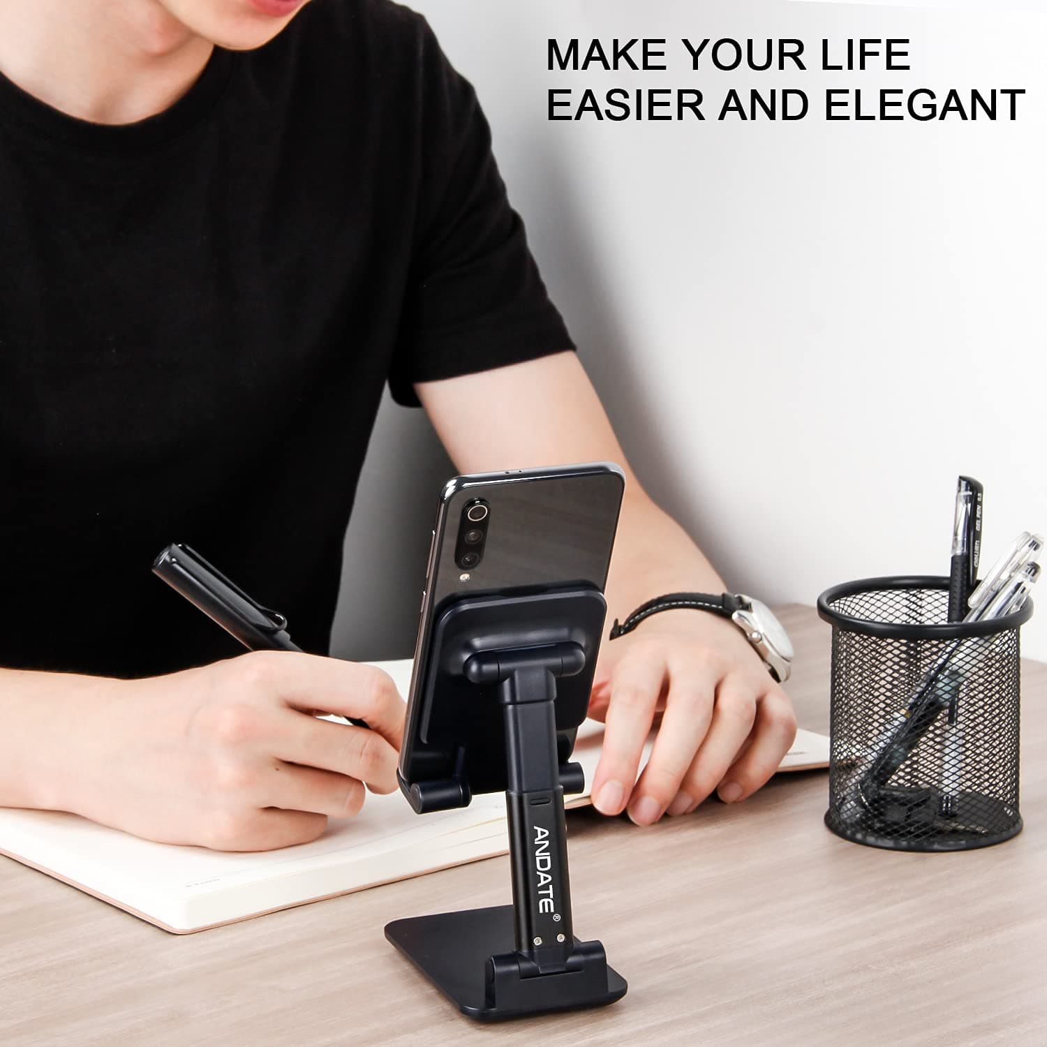 Smart Foldable Mobile Stand for Smartphones & Tablets image 5