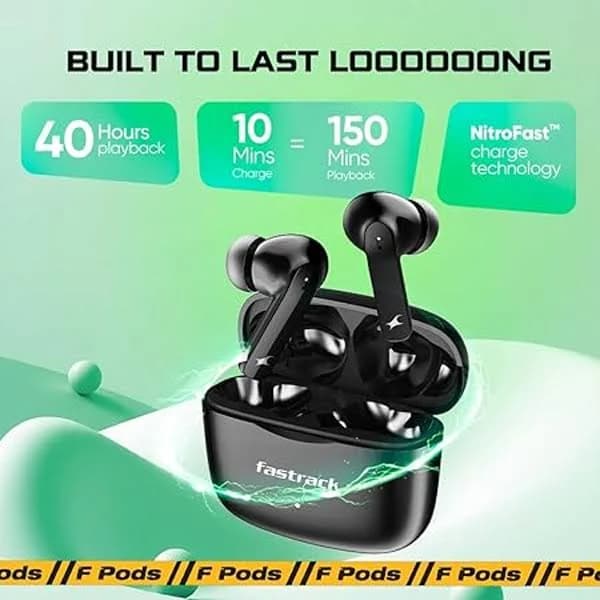 Fastrack SMART FPods FE100 True Wireless Earbuds image 3