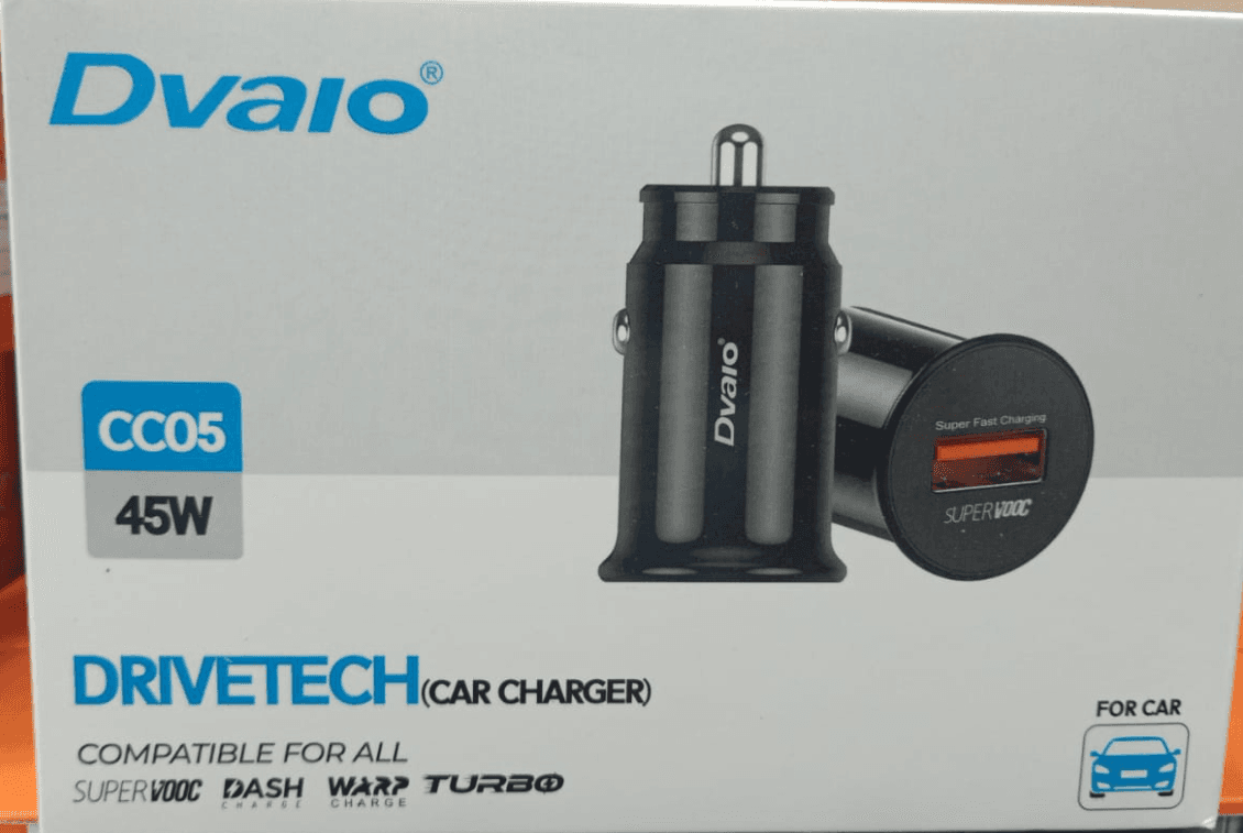 Dvaio DRIVETECH CC05 45W Fast Charger