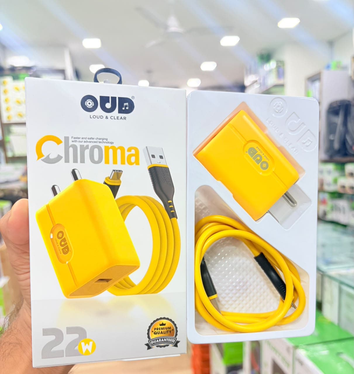 OUD Chroma OD-CH-5009 22W Fast Charger Combo