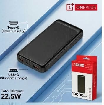 OnePlus 10000mAh 22.5W Fast Charging Power Bank