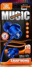 JBL Type-C Wired Earphone – Blue