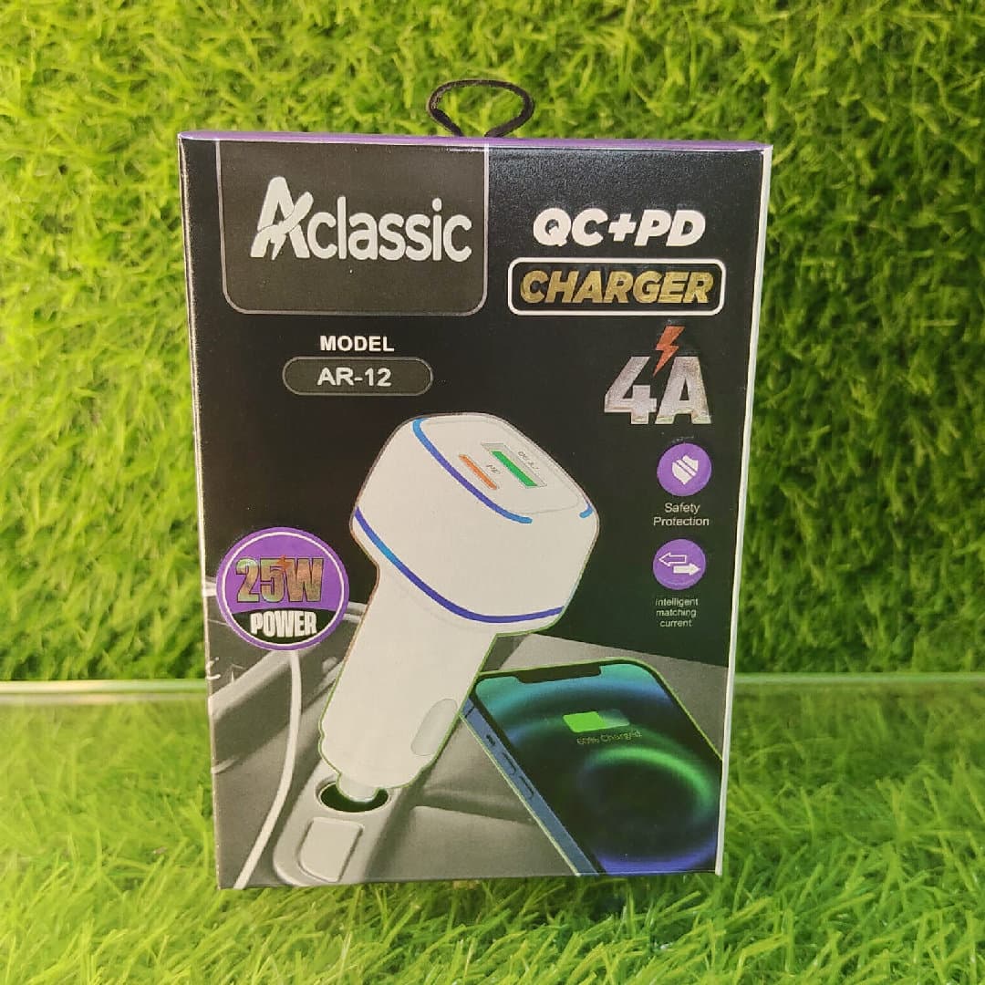 Car Charger QC+PD 25W 4A. Aclassic image 2