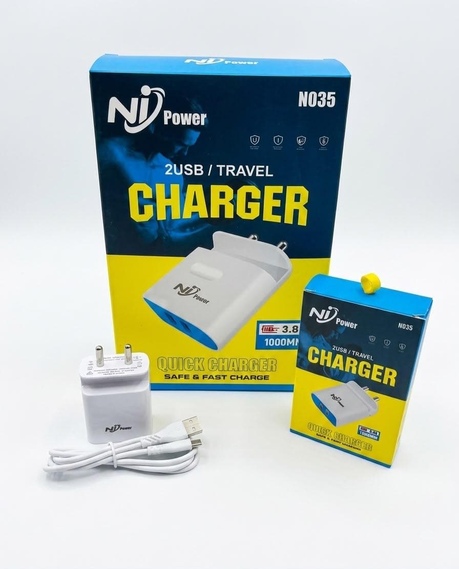 Ni Power N035 2usb Travel Charger