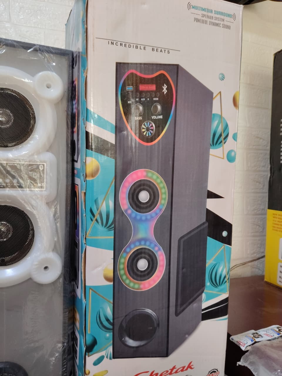 Chetak Incredible Beats Multimedia Tower Speaker System image 2