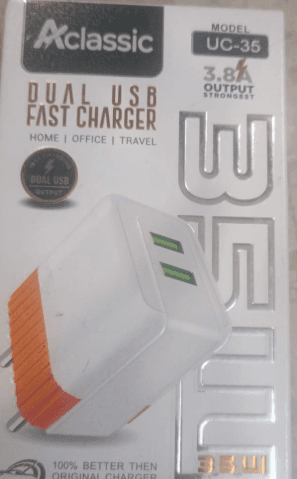 Aclassic UC-35 Dual USB Fast Charger