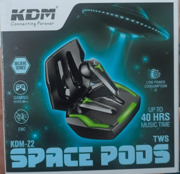 Kdm Z2 Space Pods TWS Wireless Earbuds