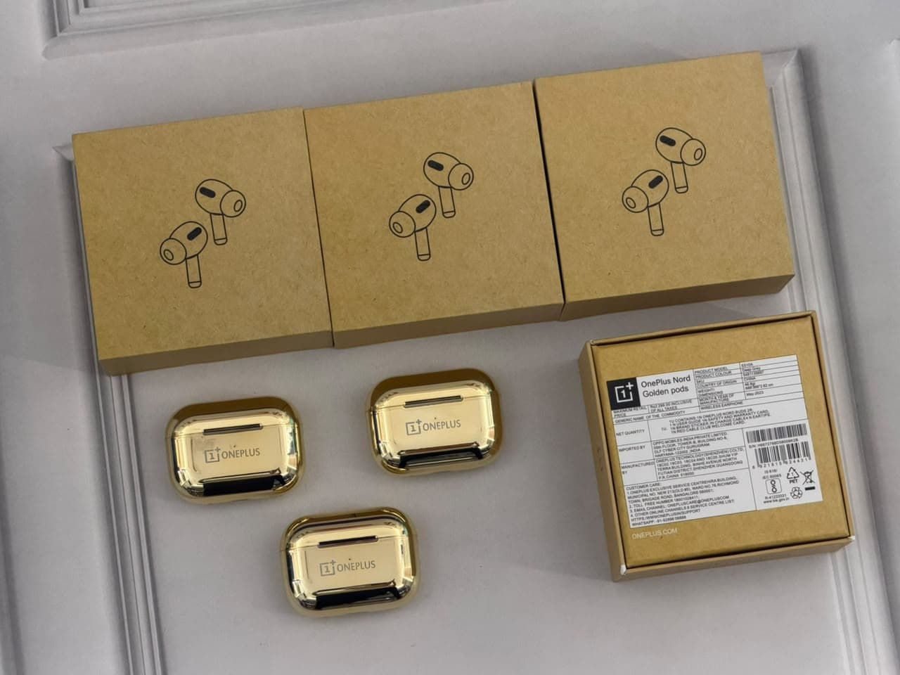 OnePlus Nord Buds True Wireless Earbuds – Golden Finish