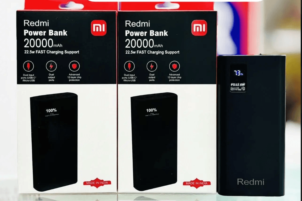 Redmi Power Bank 20,000mah 22.5w Fast Charge