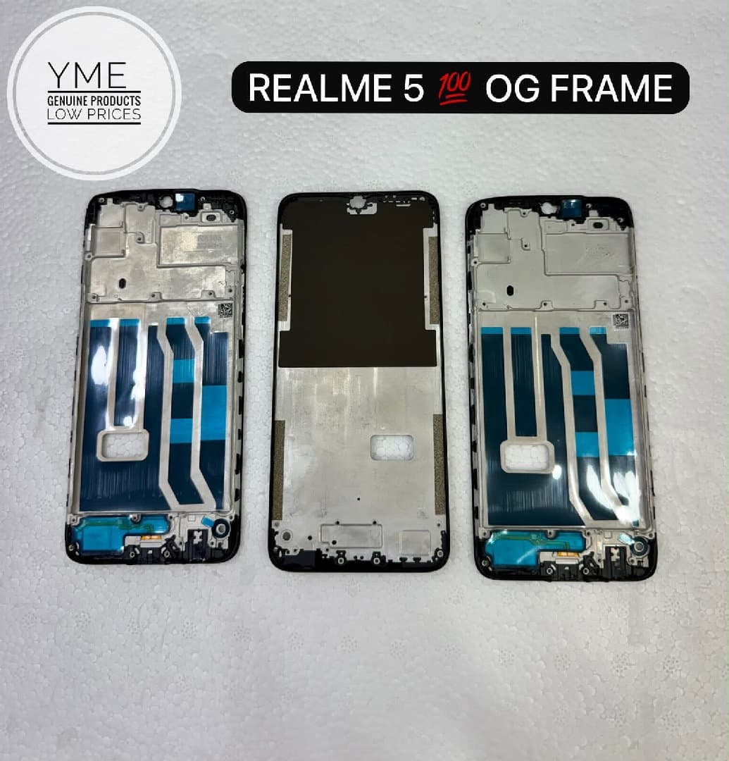 Realme 5 Original Display Frame
