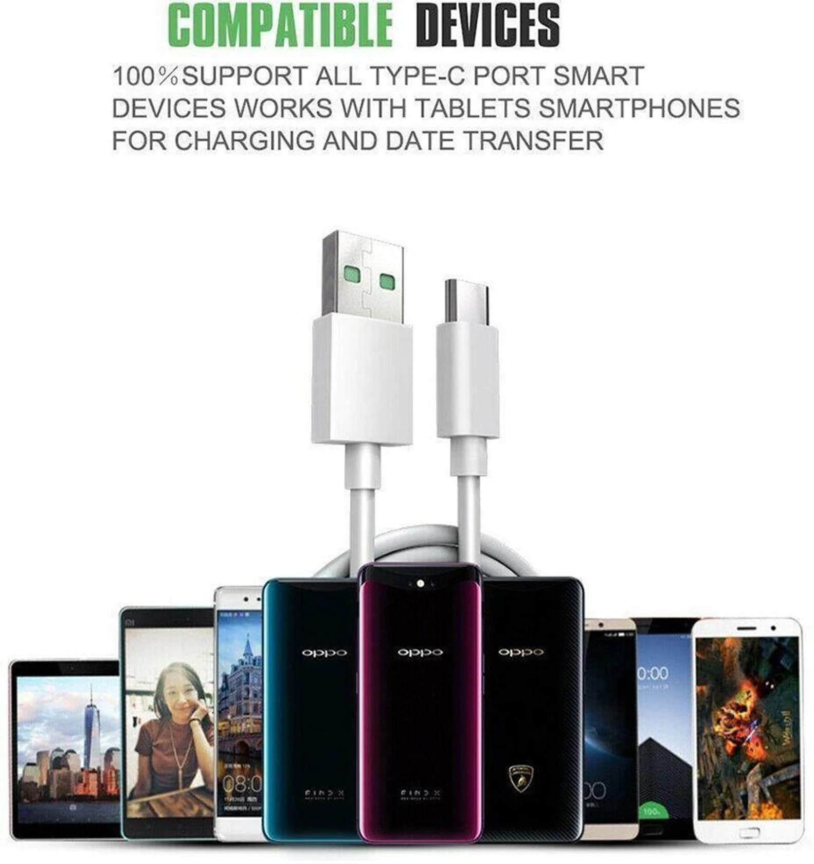 Oppo Super Fast Charge USB-A to Type-C Cable image 5