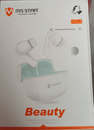 Masters Earbuds MS STAR Beauty V5.4 TWS Wireless Earbuds
