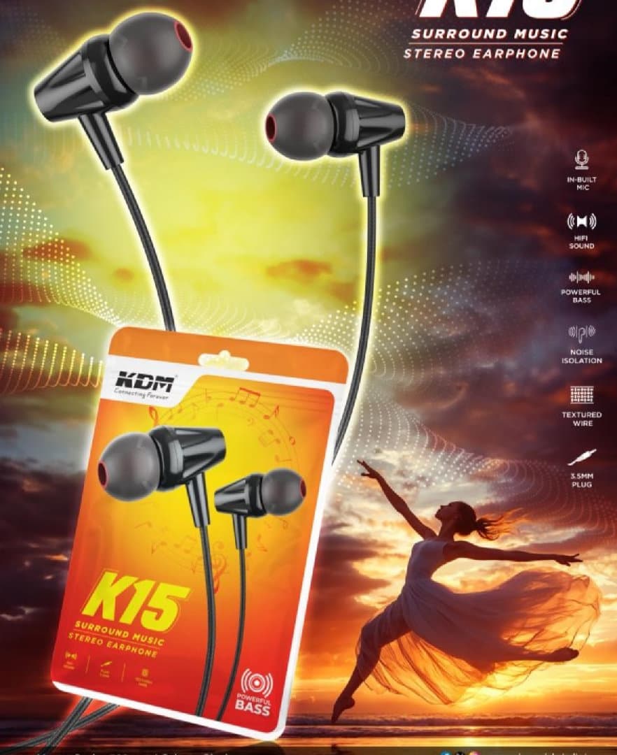 Earphone k15 image 3
