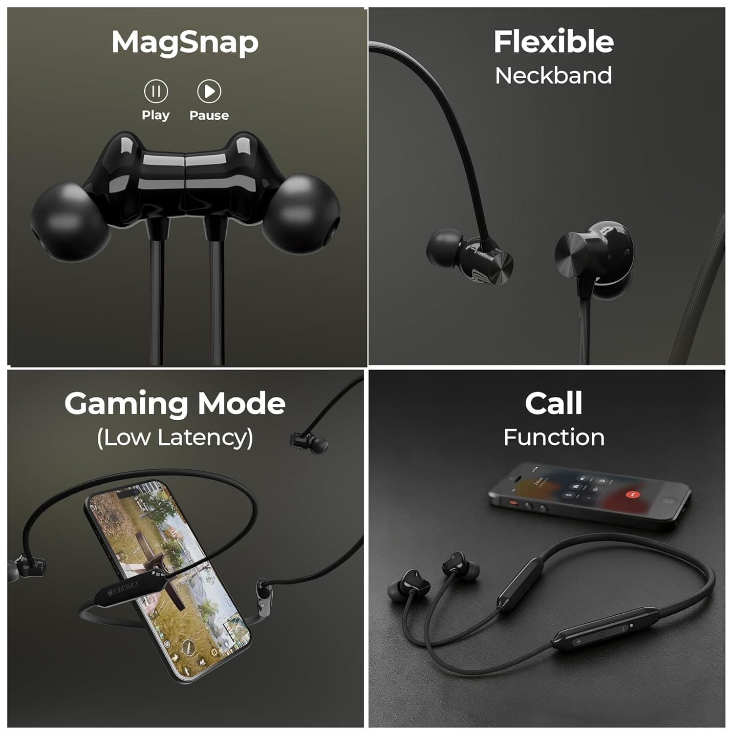 Zebronics Zeb-Escape 80 Wireless Neckband image 4