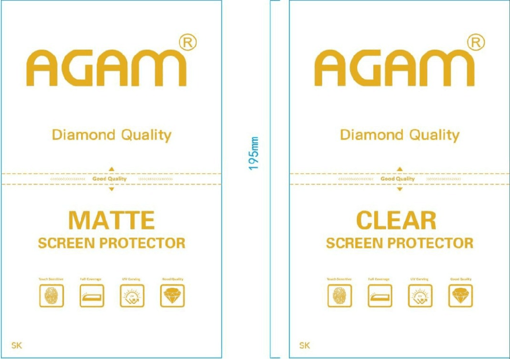 AGAM Screen Protector / Tempered Glass image 1