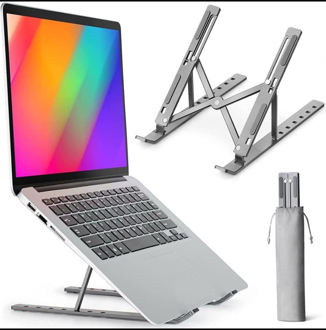 Foldable Adjustable Aluminium Laptop Stand