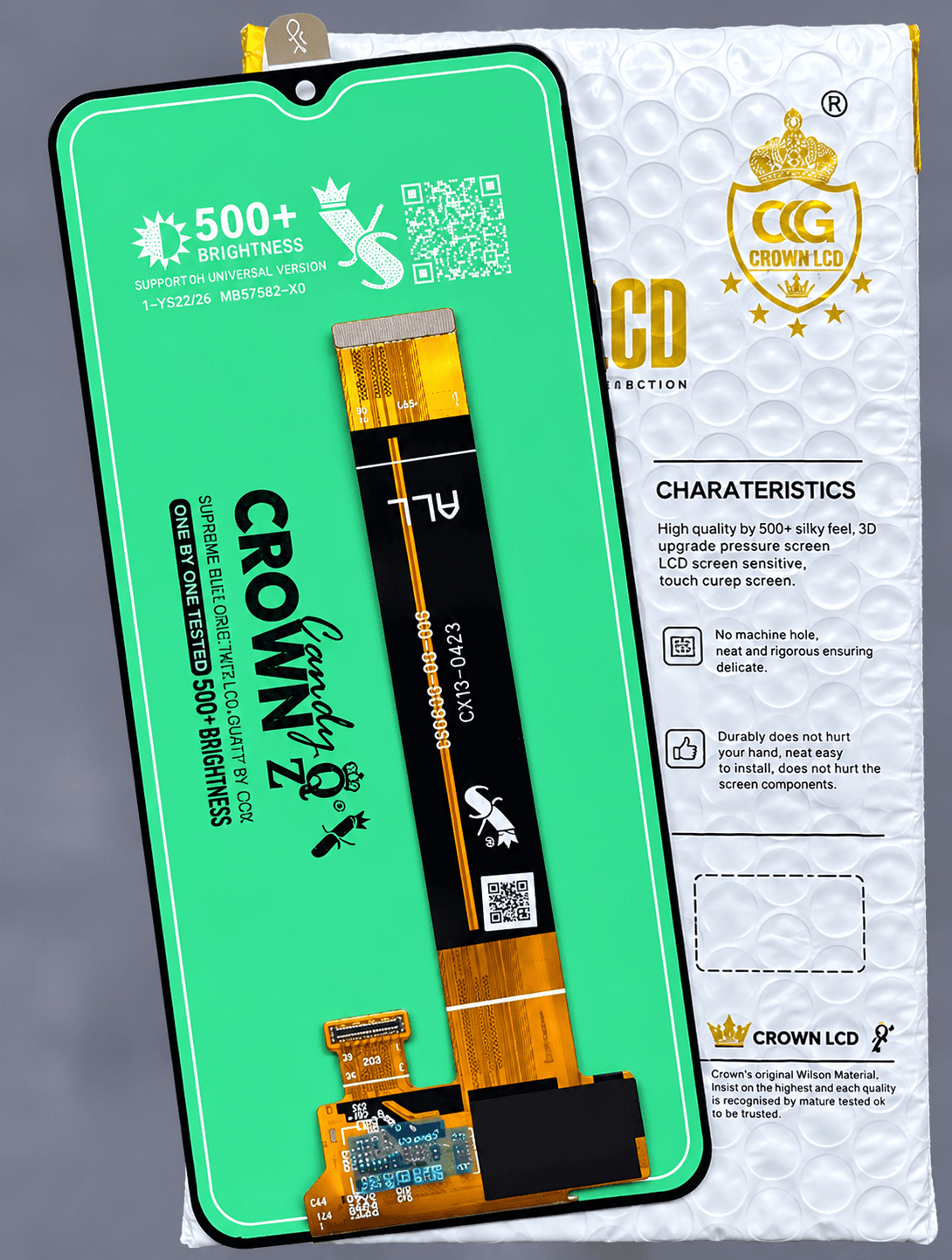 Crown LCD Display Touch Screen Combo For Samsung Galaxy A13 4G / A23 4G