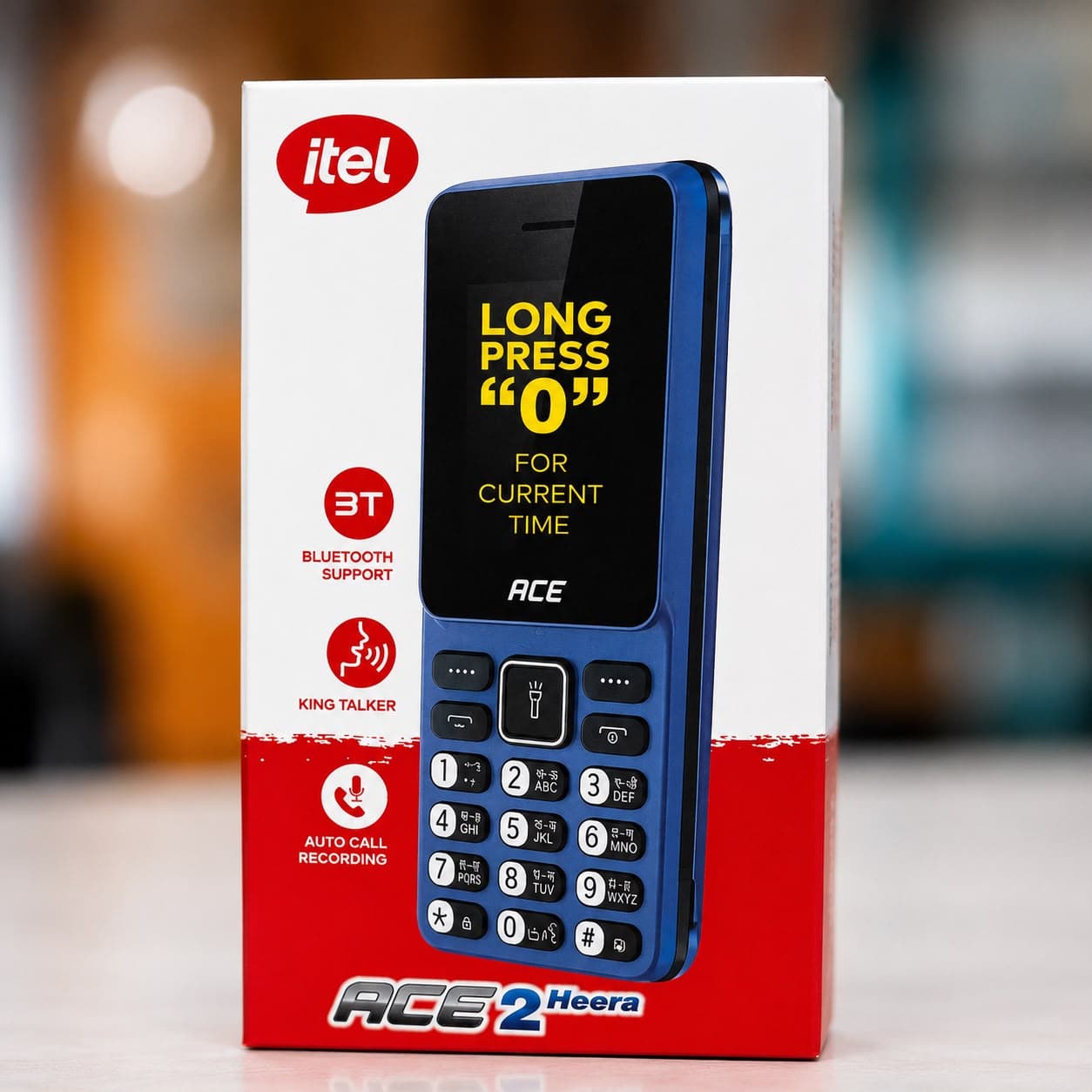 Itel Ace2 Heera Feature Phone