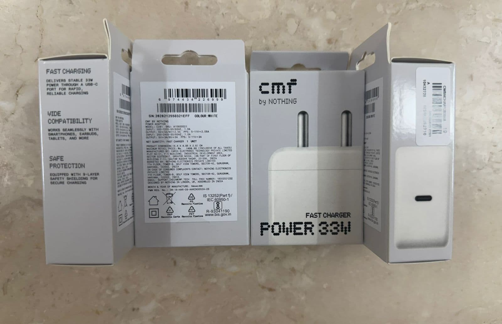 CMF By Nothing Power 33W Fast Charger C281