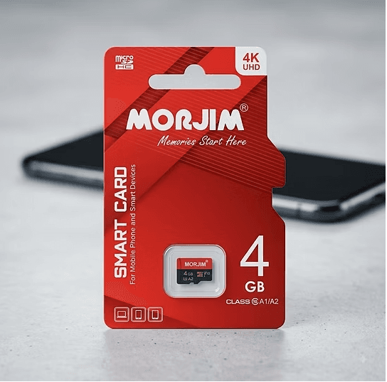 Morjim 4GB MicroSD Memory Card