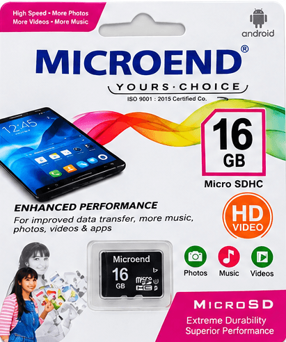16 Gb Memory Card With 6 Month Warranty