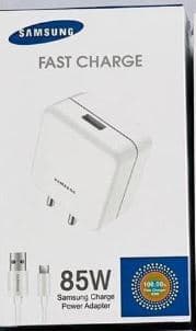 Samsung 85W Fast Charge Power Adapter With Type-C Cable