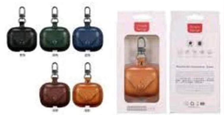 Premium PU Leather Protective Case With Keychain Hook