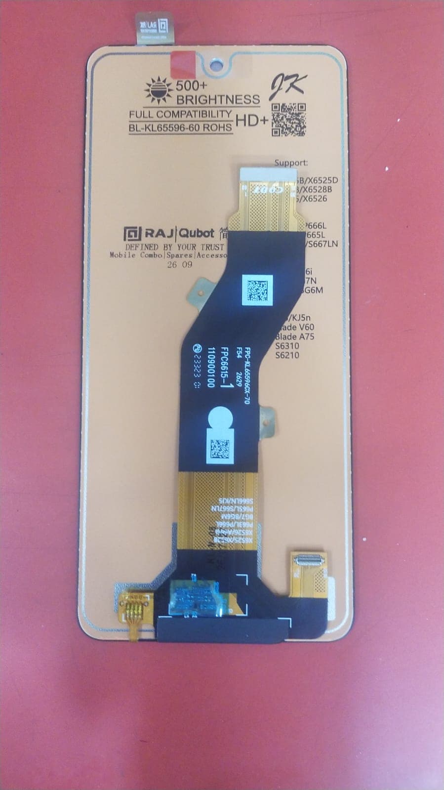 Universal Mobile Display Touch Screen Combo Assembly X6525