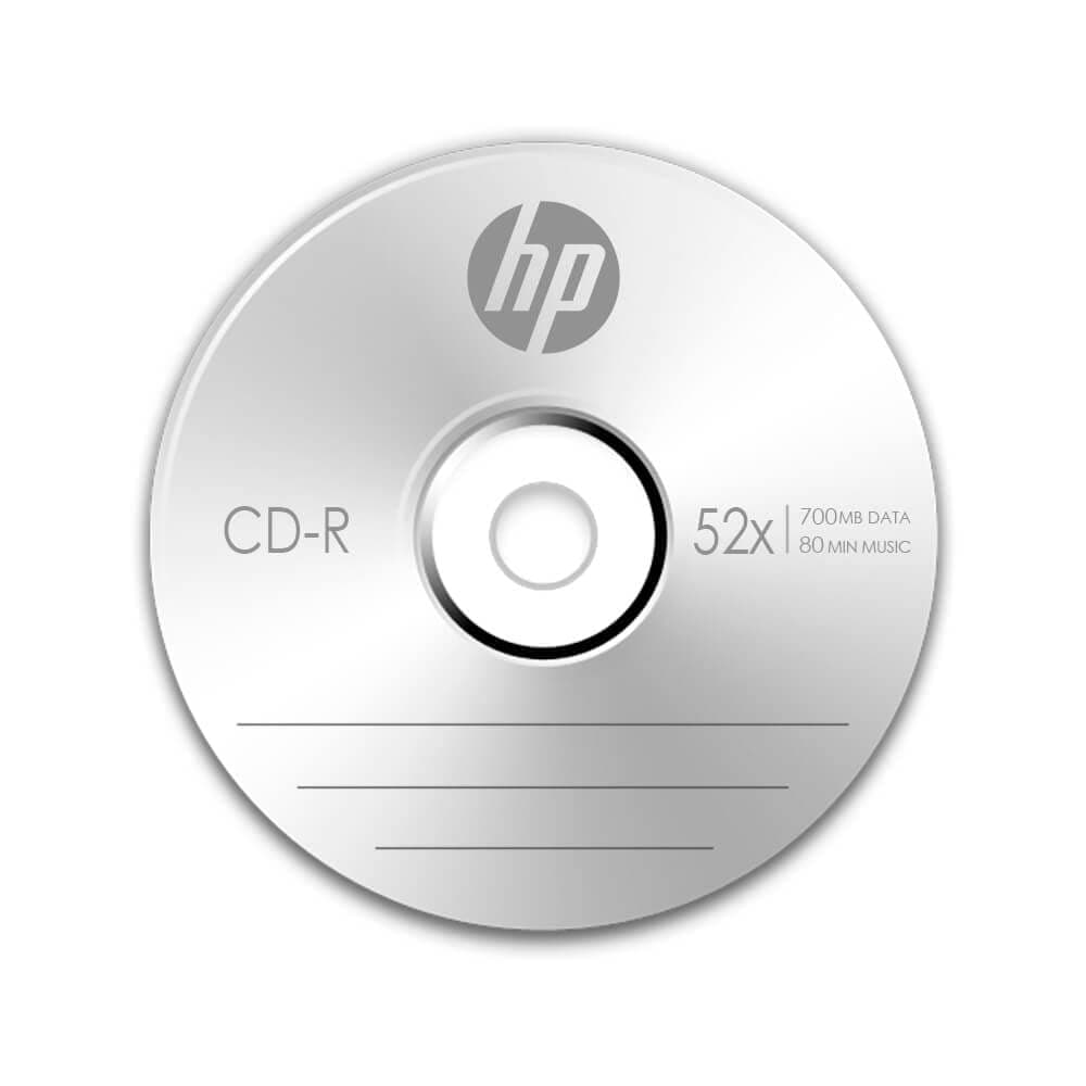 HP CD R 700MB 52X 10Pack Cake Box image 1