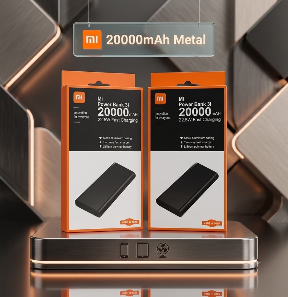 Mi Power Bank 3i 20000mAh