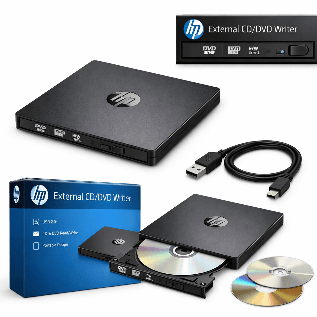 HP External CD DVD Writer USB2 0
