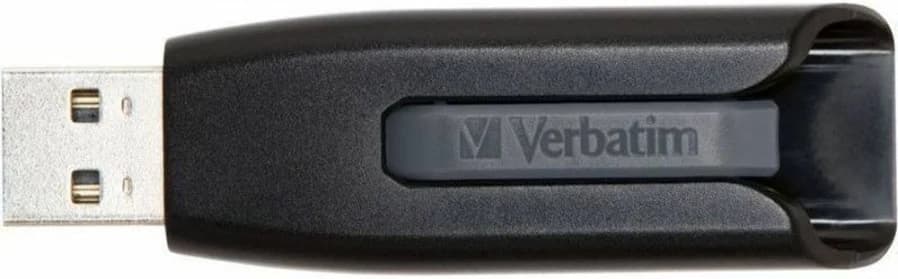 Verbatim 49189 Store 'n' Go V3 USB 3.2 Gen 1 Flash Drive 256 GB Grey