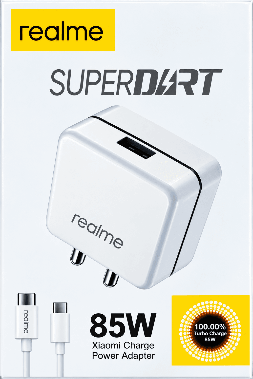 Realme 85W SuperDart Charge Power Adapter