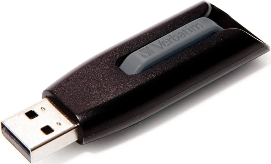Verbatim 49189 Store 'n' Go V3 USB 3.2 Gen 1 Flash Drive 256 GB Grey image 3