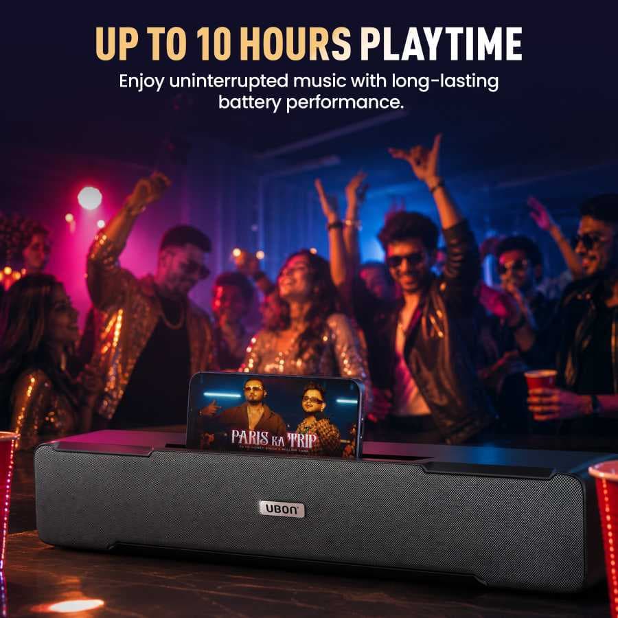 Ubon Partyzone Series Wireless Soundbar (SP-33)16WWattage10 image 3