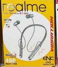 Realme Buds Wireless BT-664 Neckband Earphone image 2