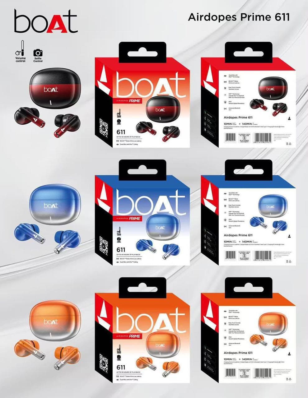BoAt Airdopes Prime 611 True Wireless Earbuds