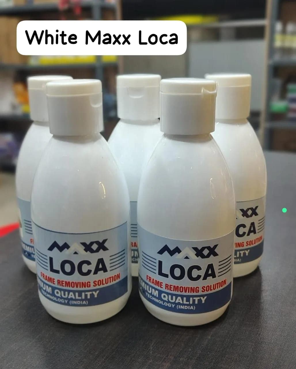 White / Brown Maxx LOCA Frame Removing Solution image 2