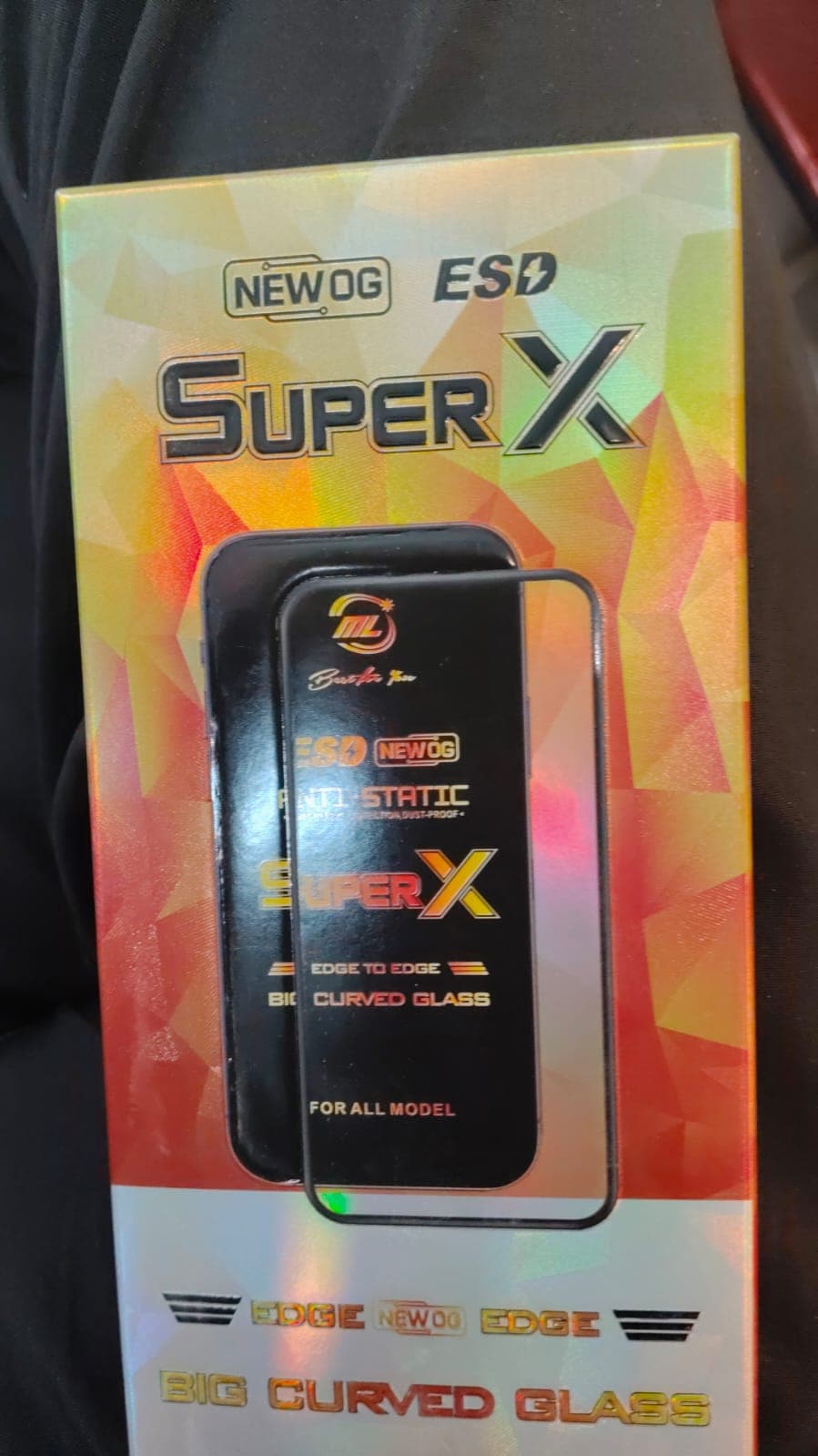 Super X ESD Big Curved Tempered Glass Screen Protector