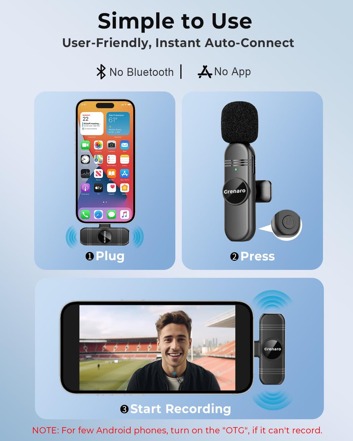 Grenaro Wireless Microphone image 2