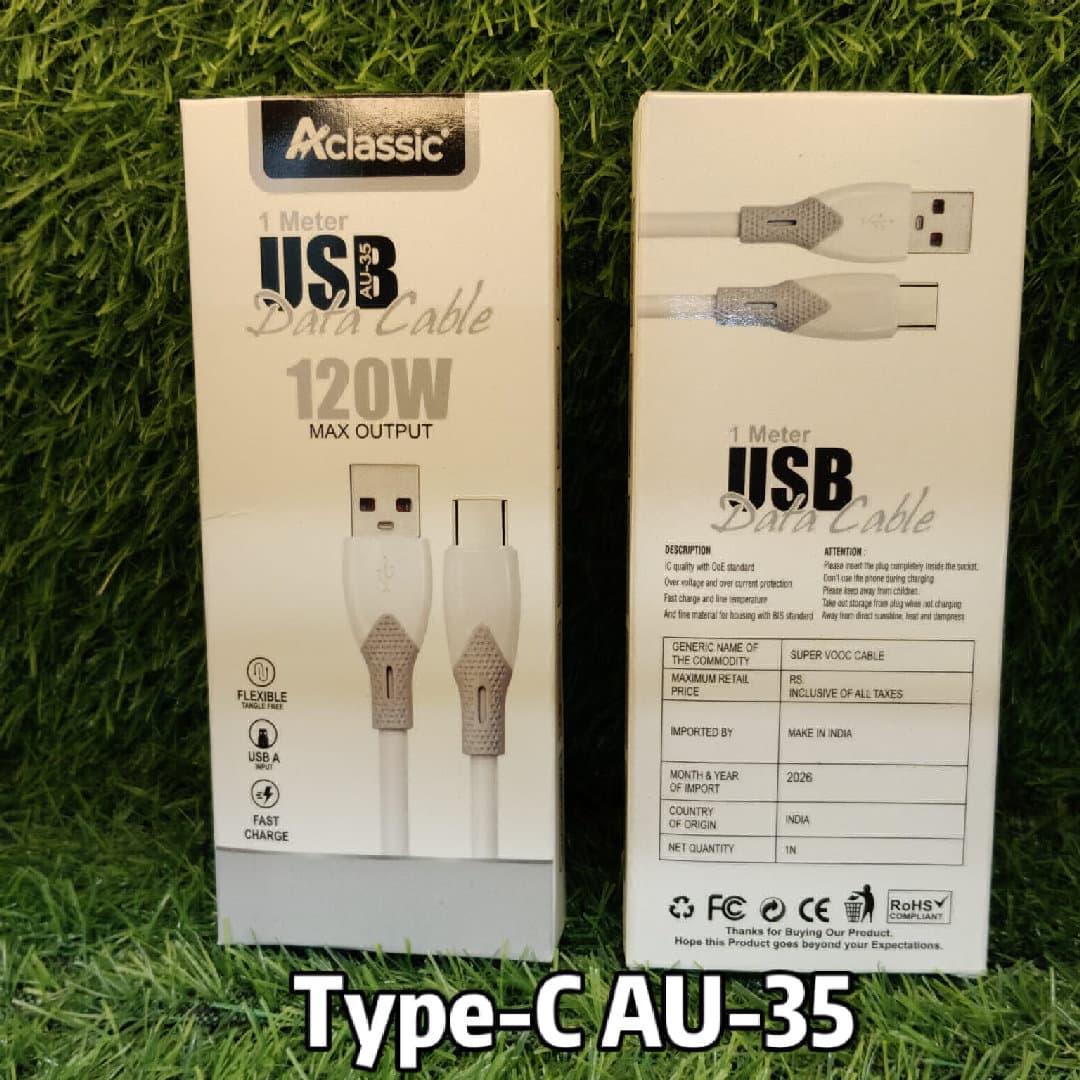 Silicon 120w Cable Type-c