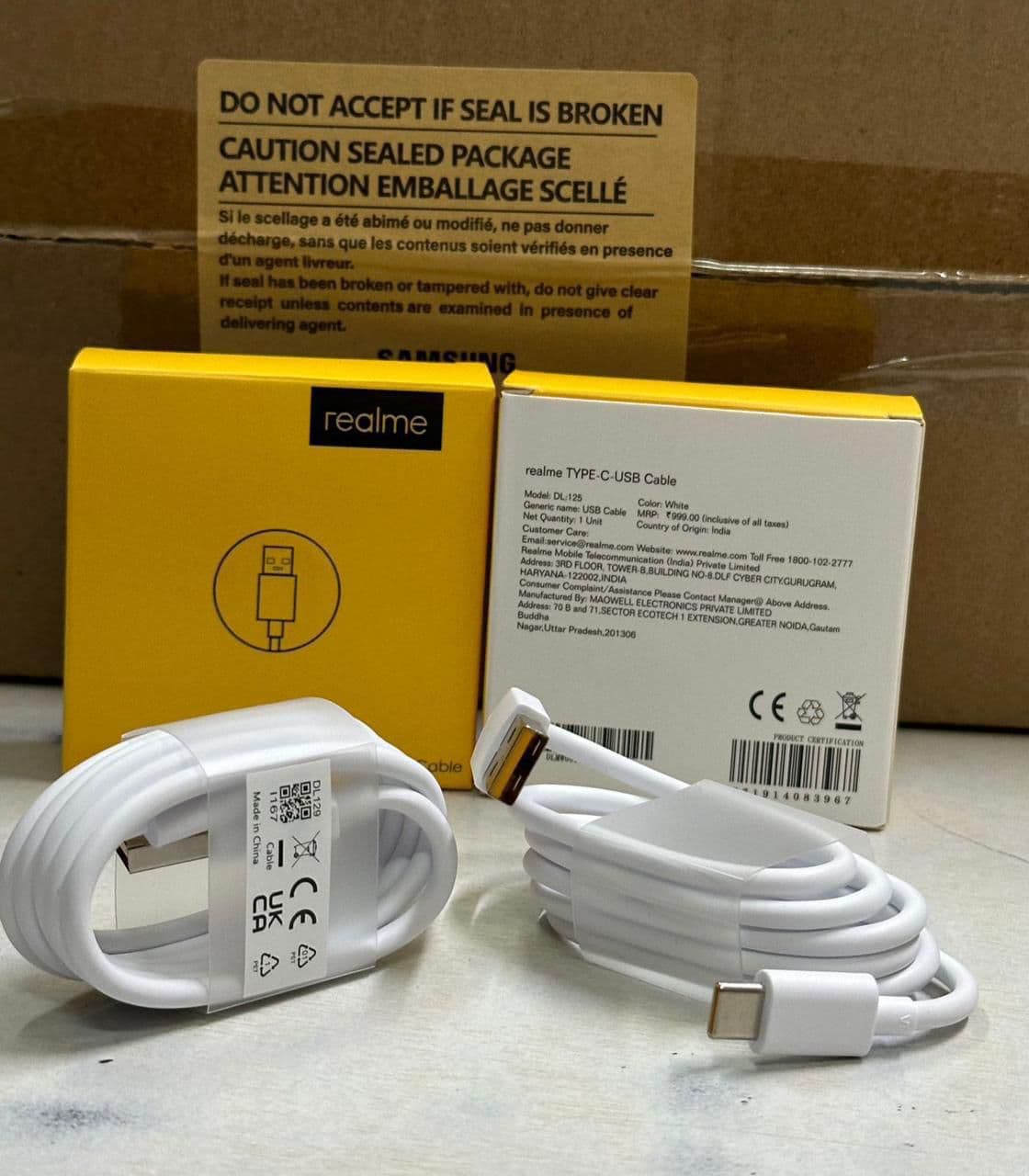 Realme USB Type-C Cable 8A 100cm DL129